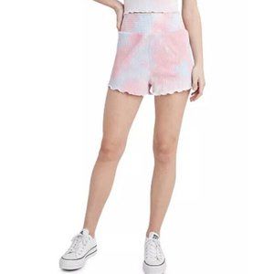 BCBGeneration Tie Dye High Rise Shorts Ribbed Women's Size XXS New NWT